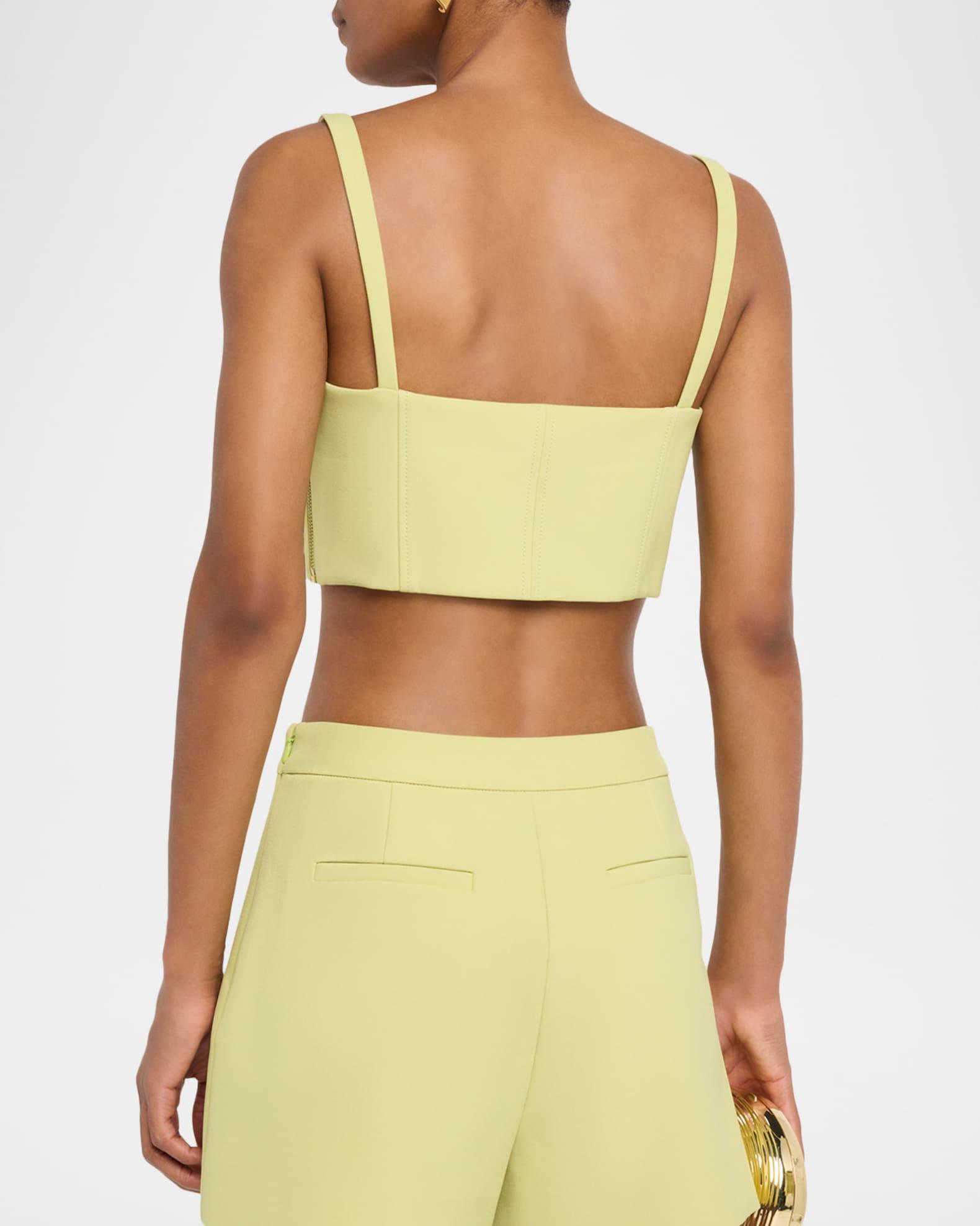 Rhea Cropped Corset Tank Product Image