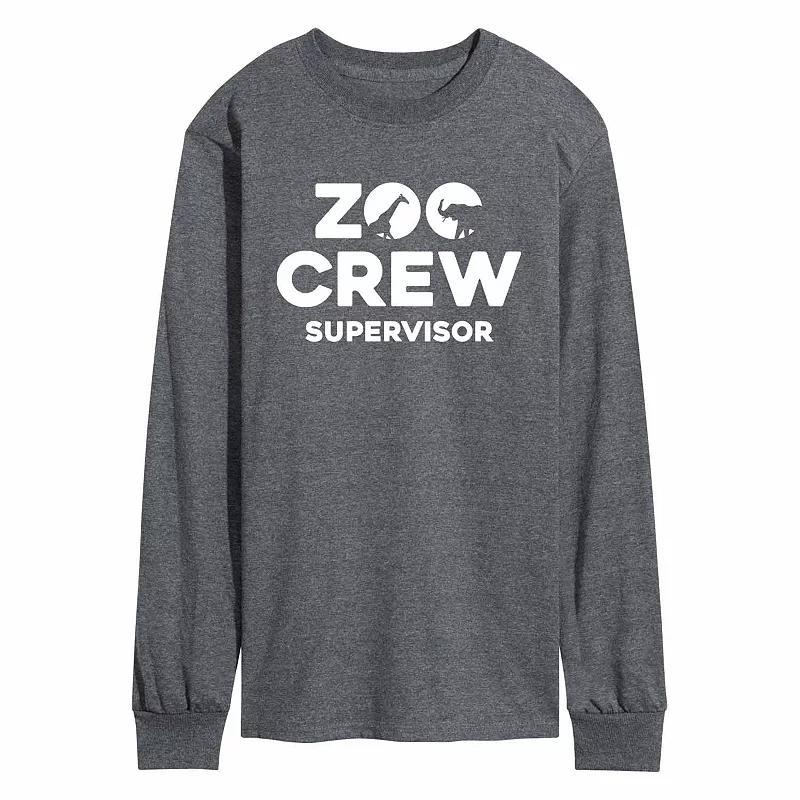 Mens Zoo Crew Sup Tee Heather Grey Product Image