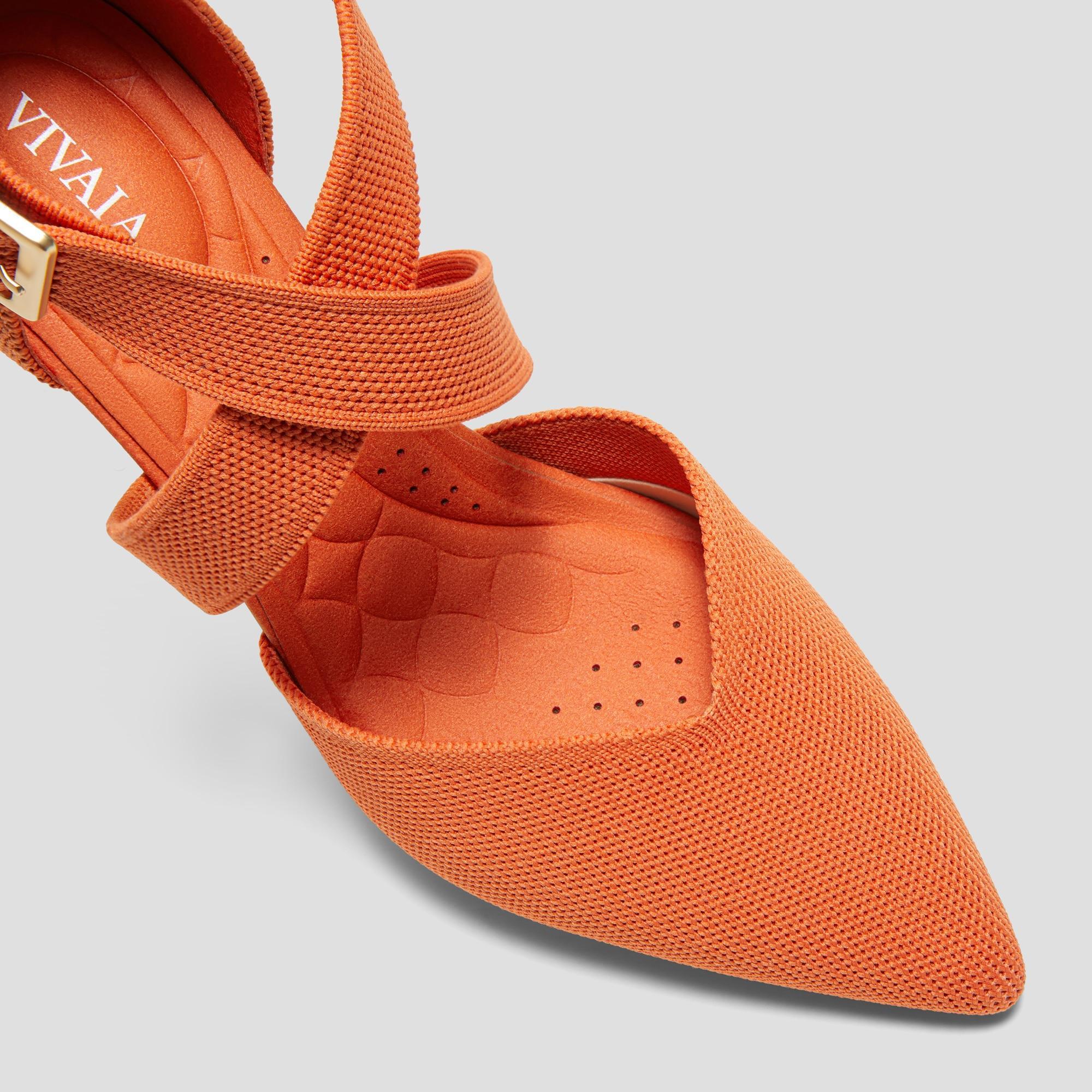 Pointed-Toe Cross-Strap Stilettos (Anabelle) Product Image