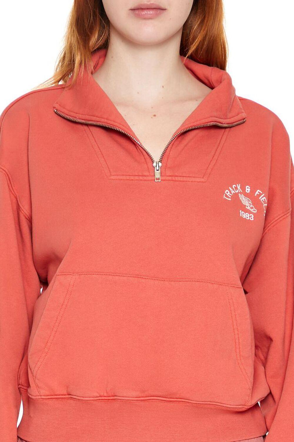 Track & Field Half-Zip Pullover | Forever 21 Product Image