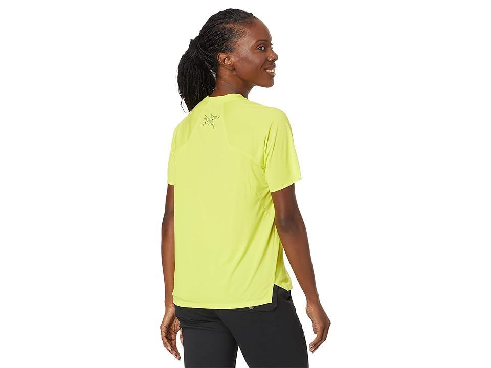 Arc'teryx Silene Short Sleeve Crew Heather) Women's Clothing Product Image