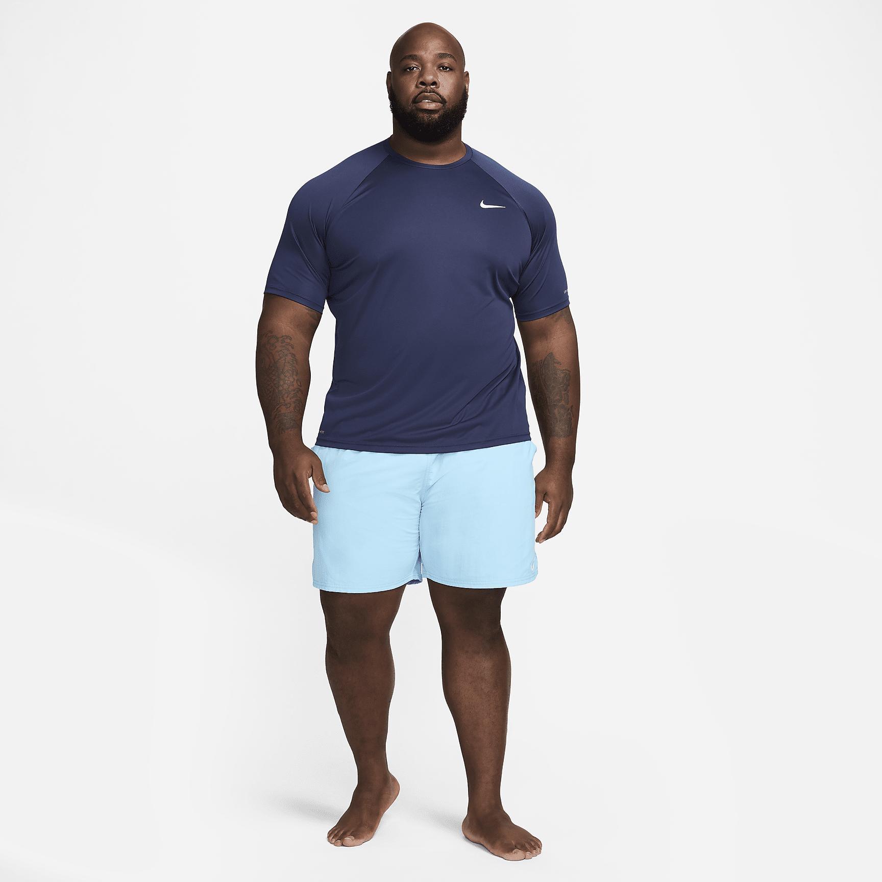 Nike Men's Essential Dri-FIT Short-Sleeve Swim Hydroguard (Extended Size) Product Image
