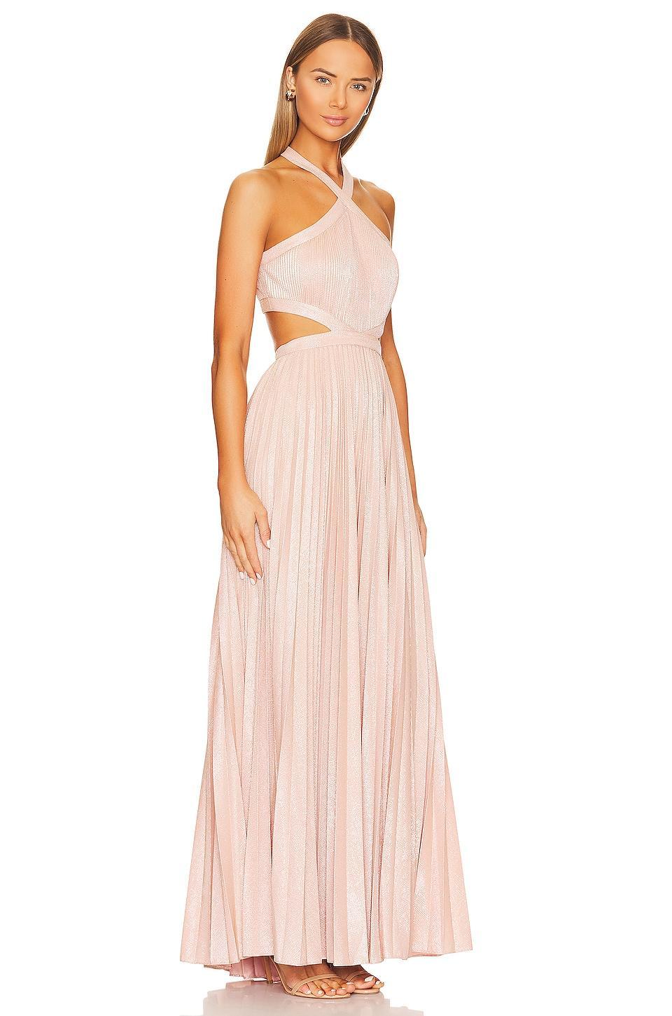 Metallic Evening Gown BCBGMAXAZRIA Product Image