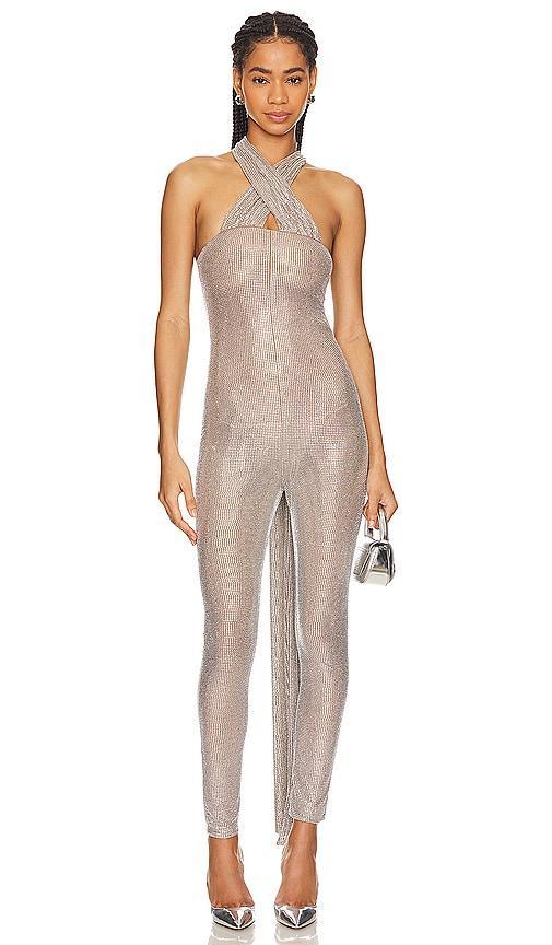 Sequin Jumpsuit GIUSEPPE DI MORABITO Product Image