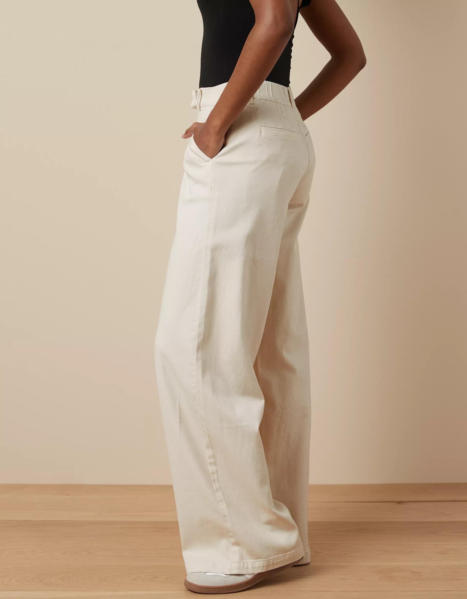 AE Dreamy Drape Stretch Poppy Trouser Product Image