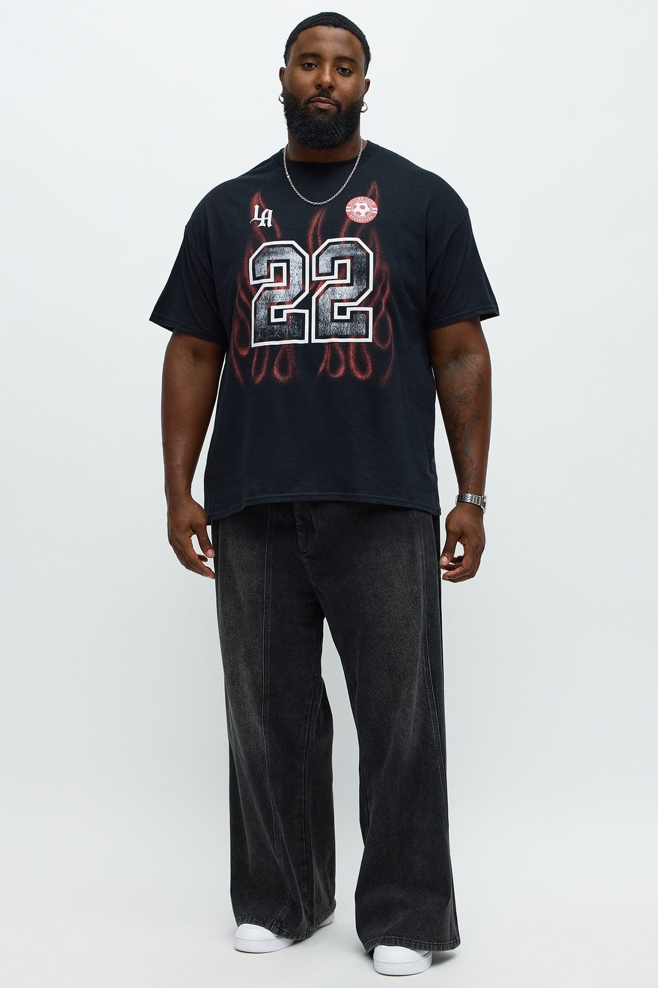 LA Dreamin Short Sleeve Tee - Black Product Image