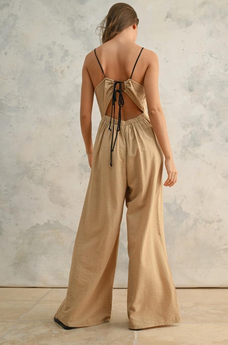 Crinkled Jumpsuit Product Image