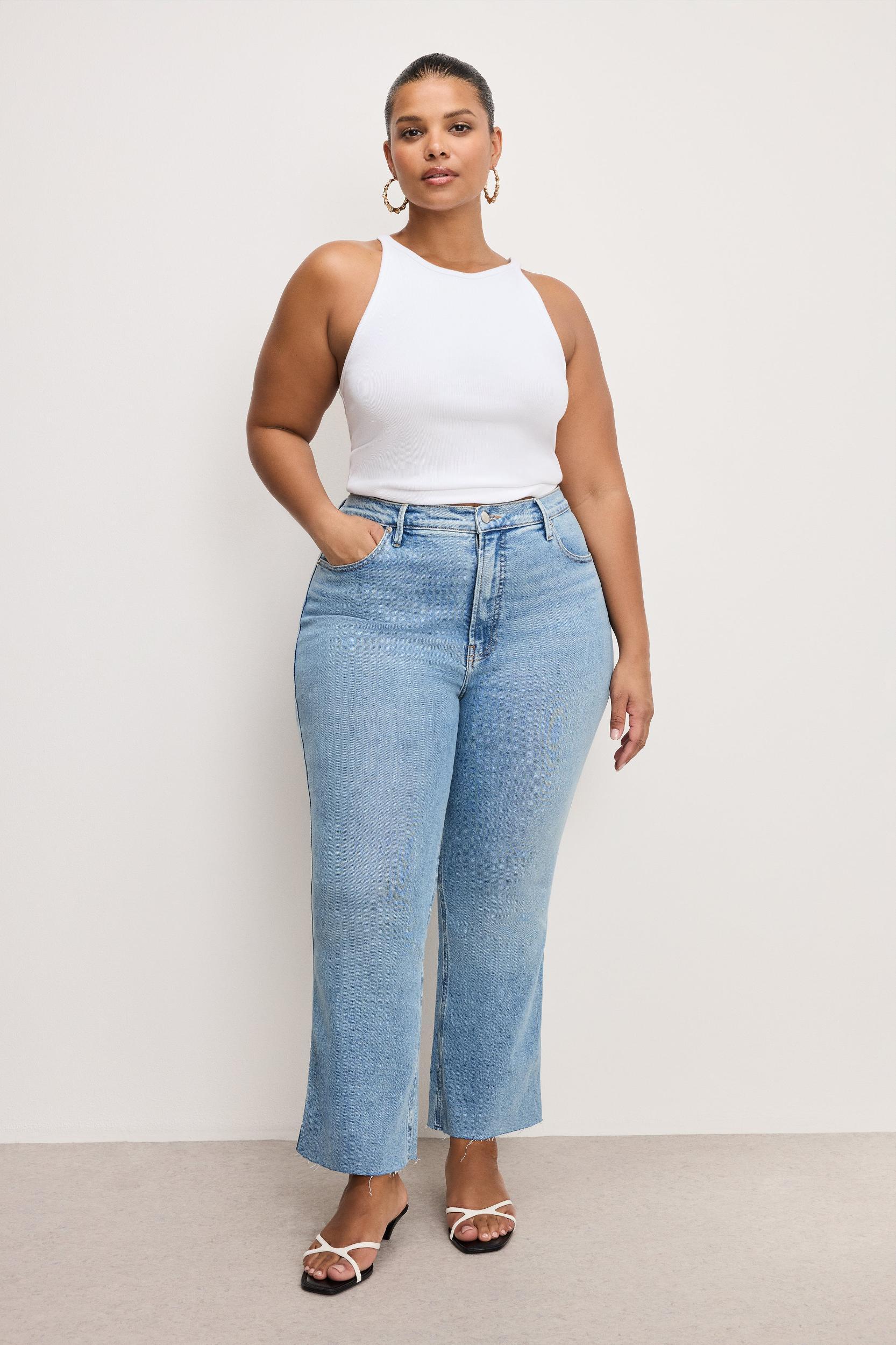 GOOD KICK FLARE JEANS | INDIGO954 Product Image