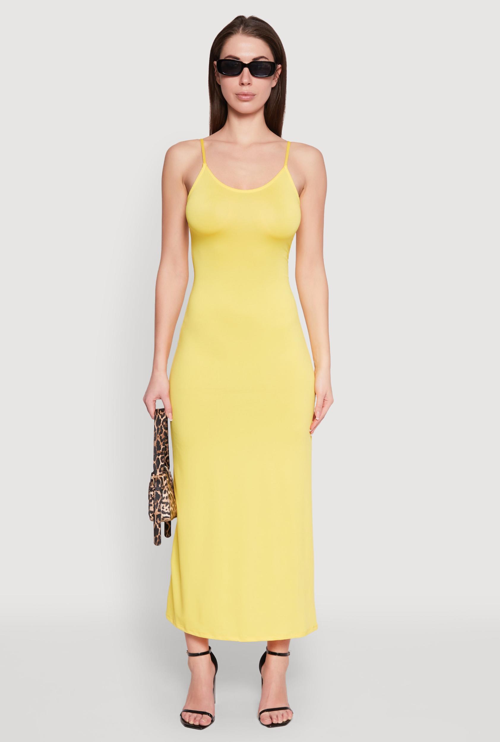 Womens Scoop Neck Cami Maxi Dress Product Image