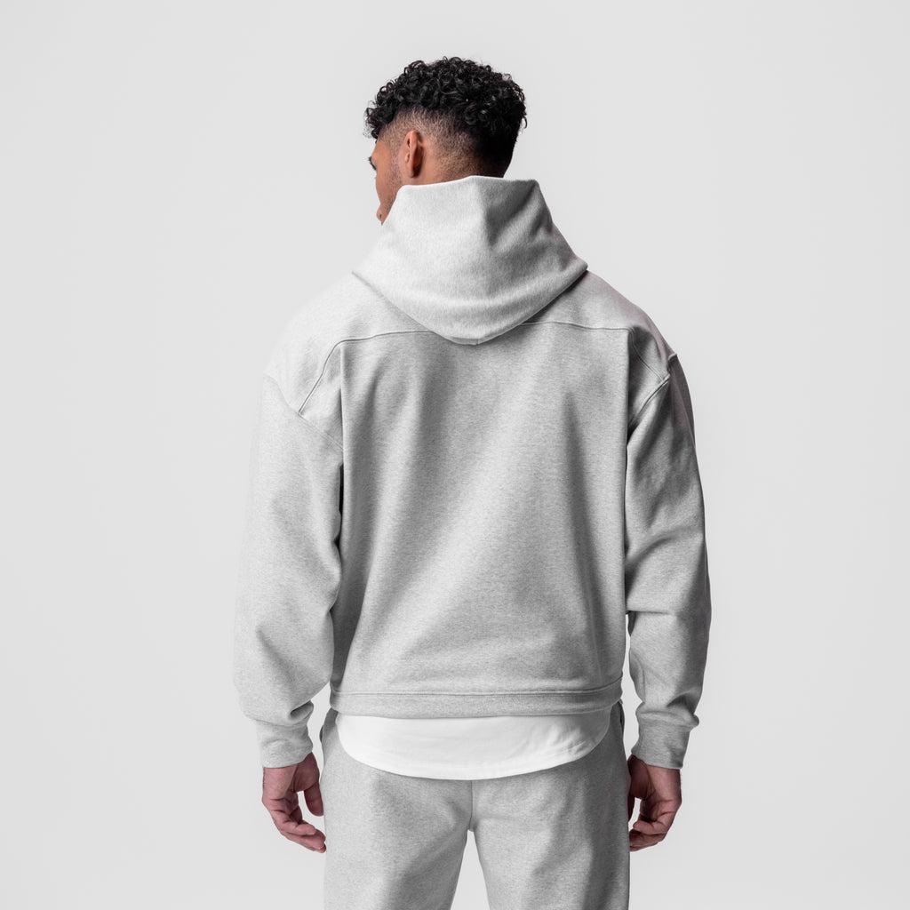 0648. Tech-Terry™ Hoodie - Heather Grey Product Image