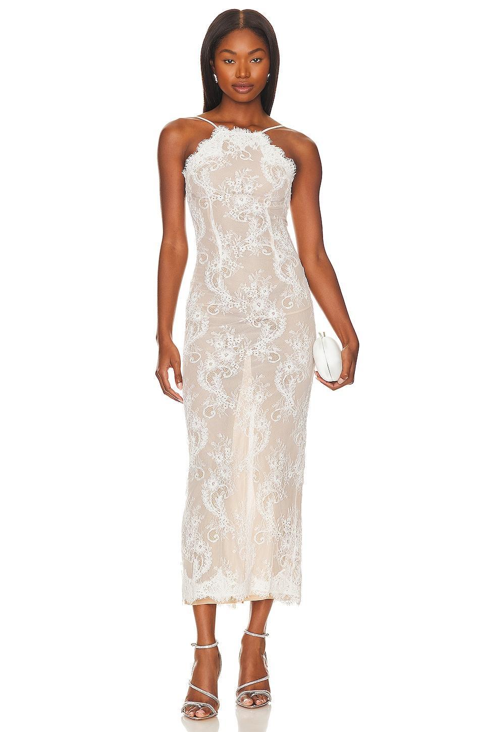 x REVOLVE Tatiana Gown Stone Cold Fox Product Image