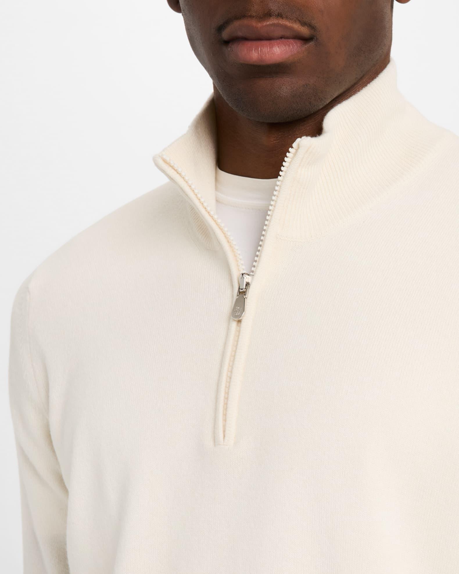 Men's Cashmere Half-Zip Sweater Product Image