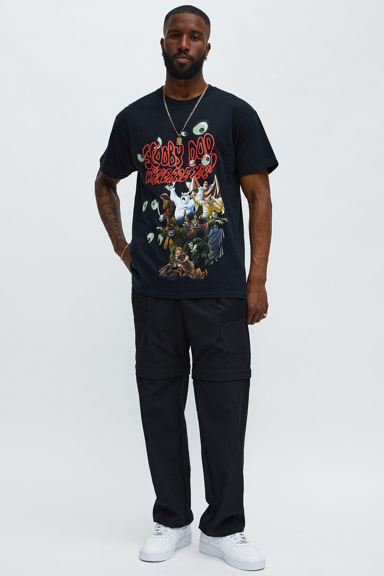 Scooby Doo Where Are You? Short Sleeve Tee - Black Male Product Image