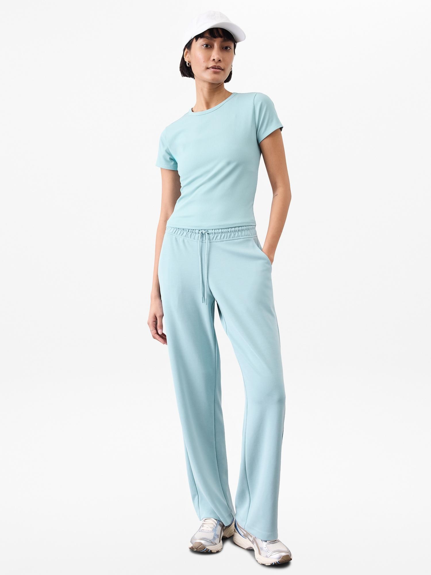 Signature Rib Crop Tee Product Image