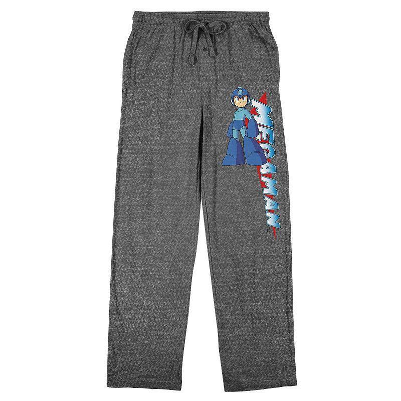 Men's Mega Man Pajama Pants, Size: XL, Gray Product Image