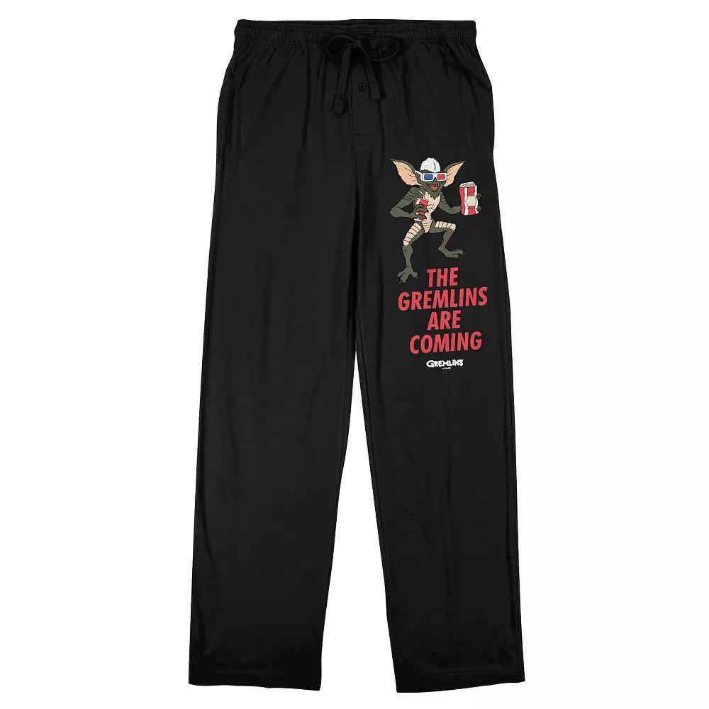 Men's Gremlins Sleep Pants, Size: XXL, Black Product Image
