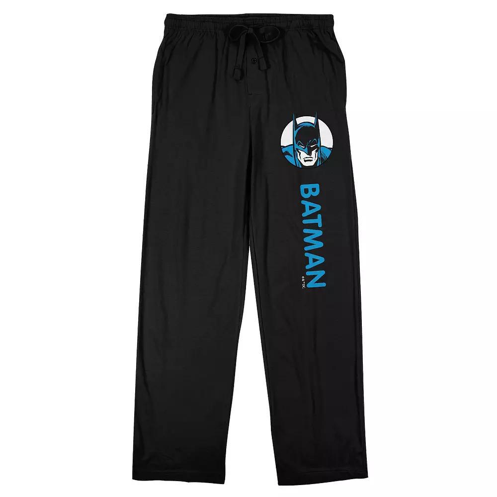 Men's Batman Character Circle Pajama Pants,  Product Image