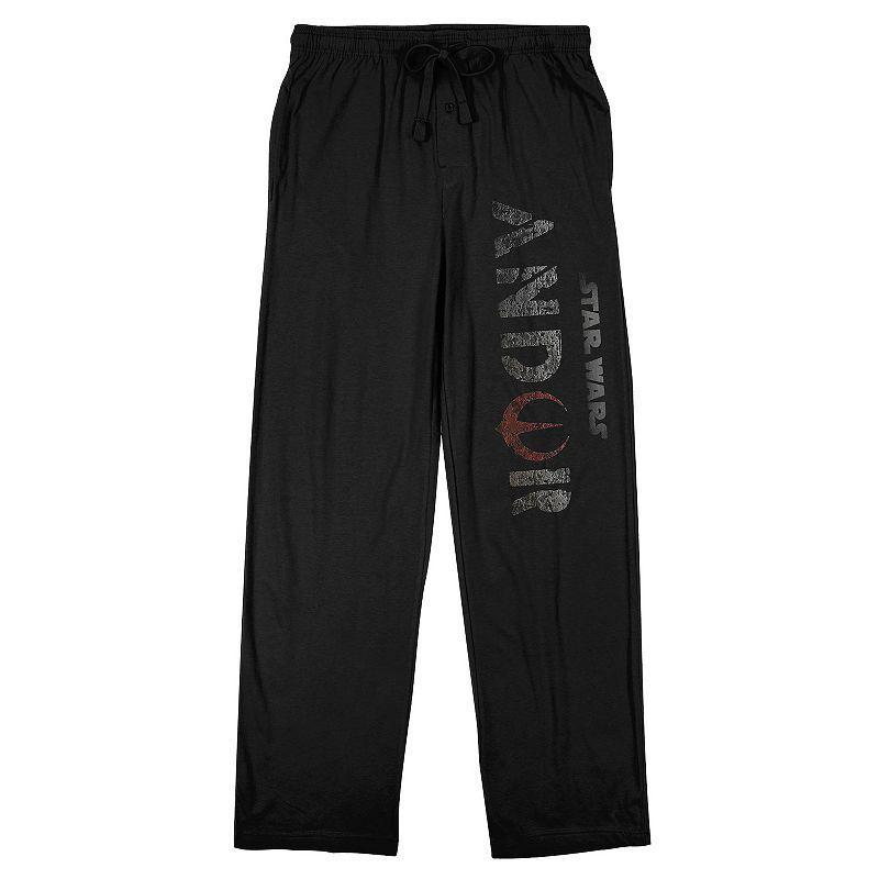 Men's Star Wars Andor Logo Sleep Pants, Size: Large, Black Product Image