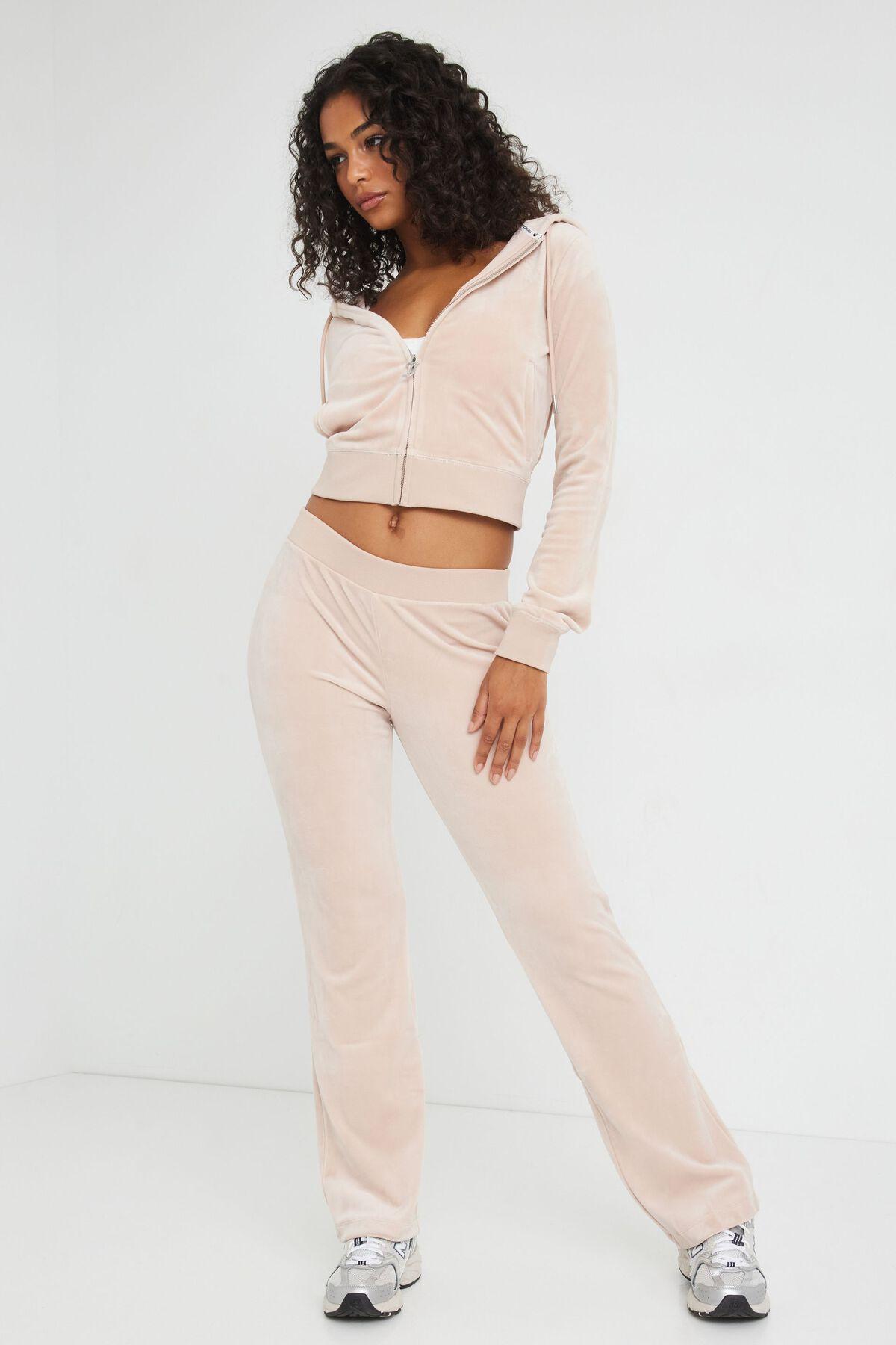 JUICY COUTURE OG Big Bling Velour Track Pants Product Image