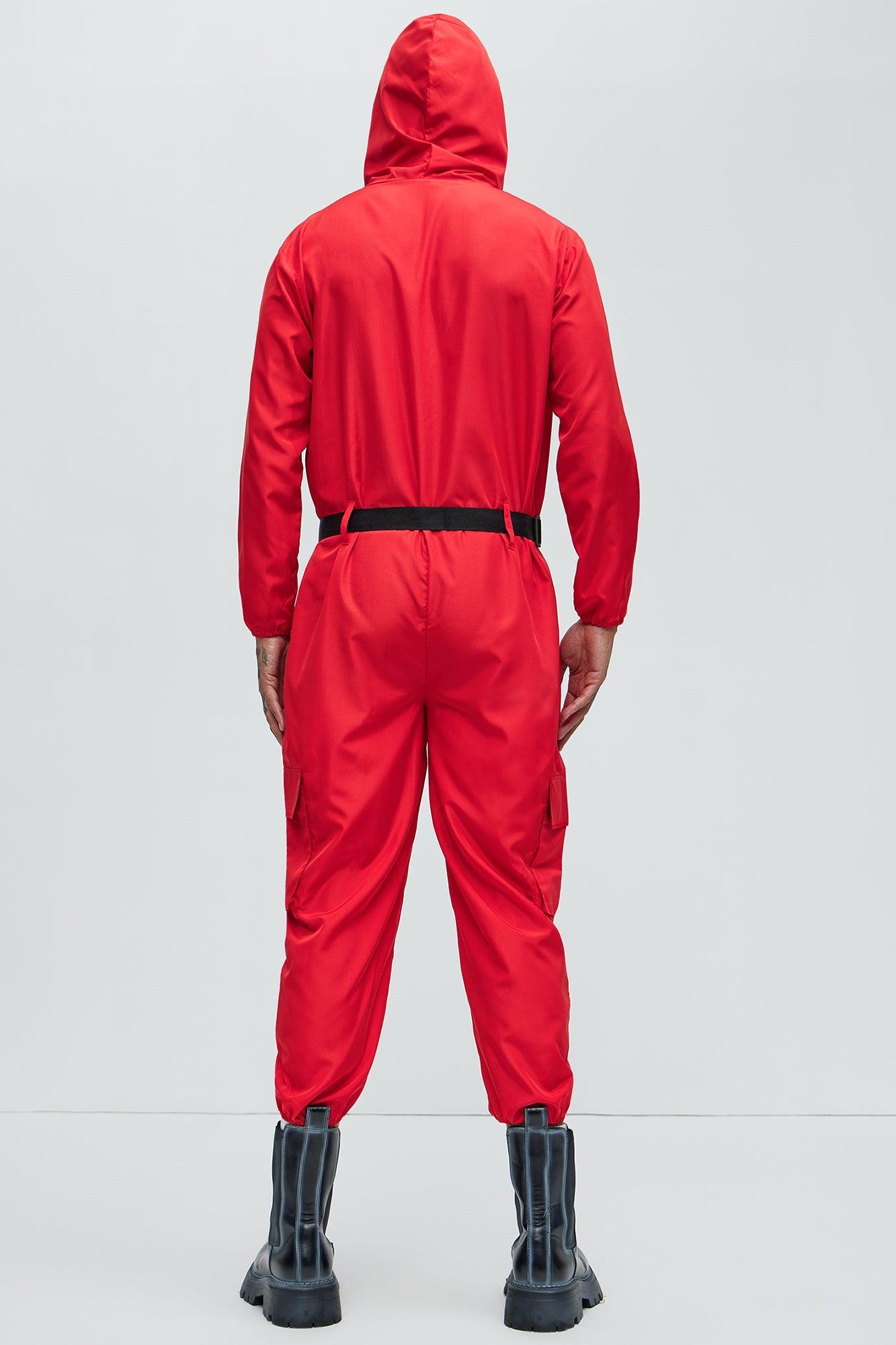 The Game Jumpsuit - Red/Black Product Image