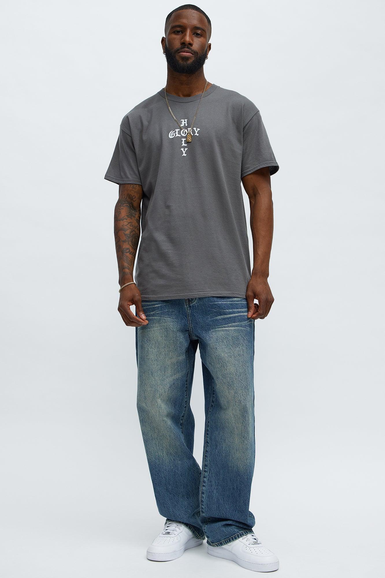 Holy Glory Short Sleeve Tee - Charcoal Product Image