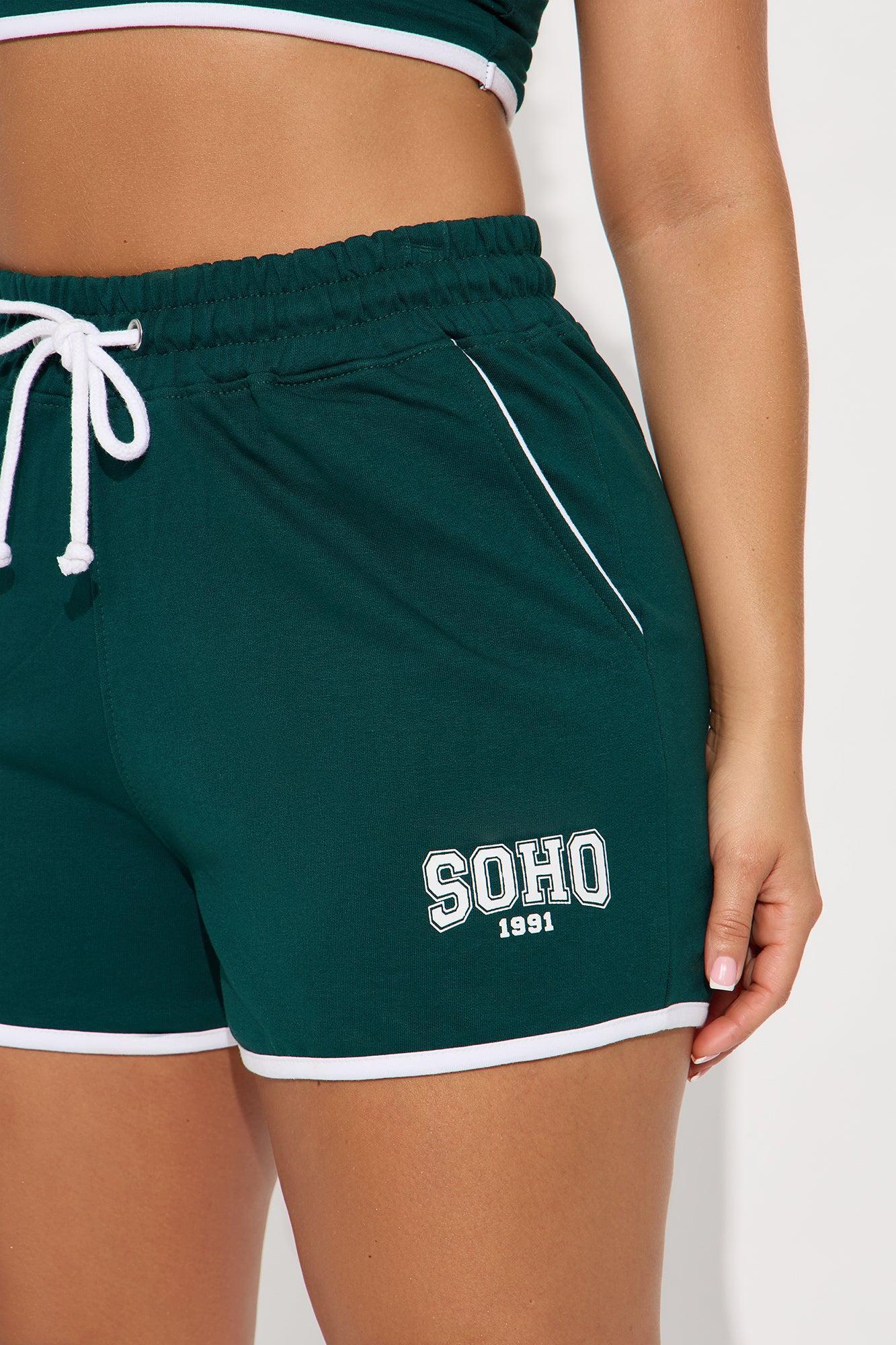 Soho Vibes Short Sets - Hunter Product Image