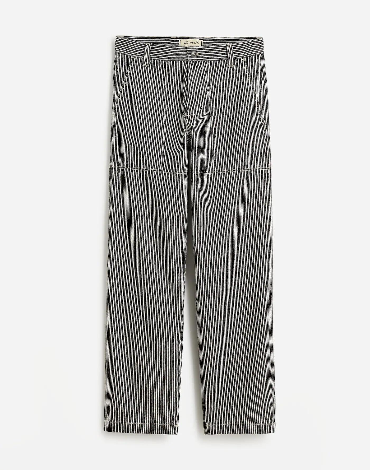 Baggy Surplus Pants in Stripe Product Image
