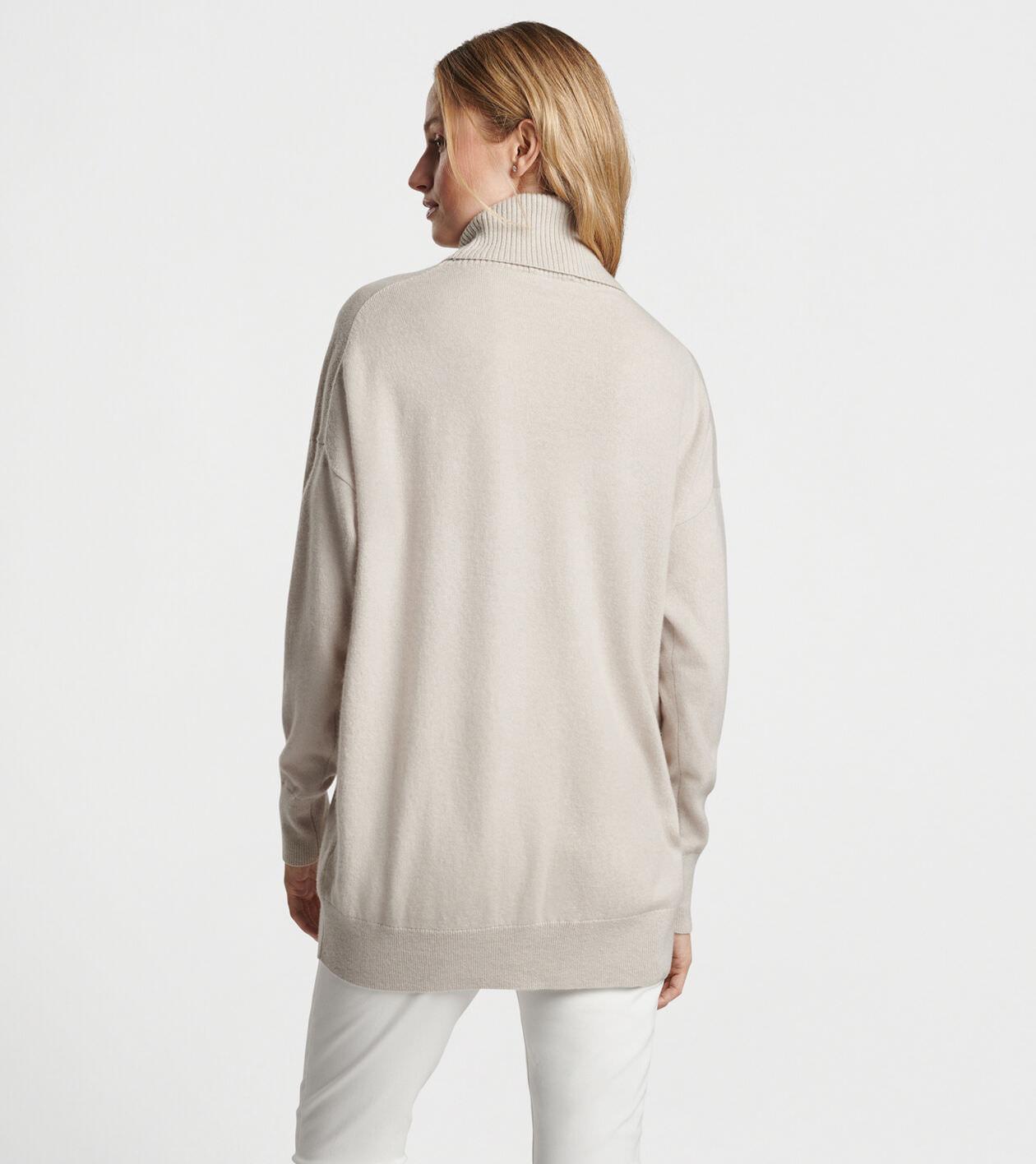 Women's Artisan Crafted Cashmere Turtleneck Sweater Product Image