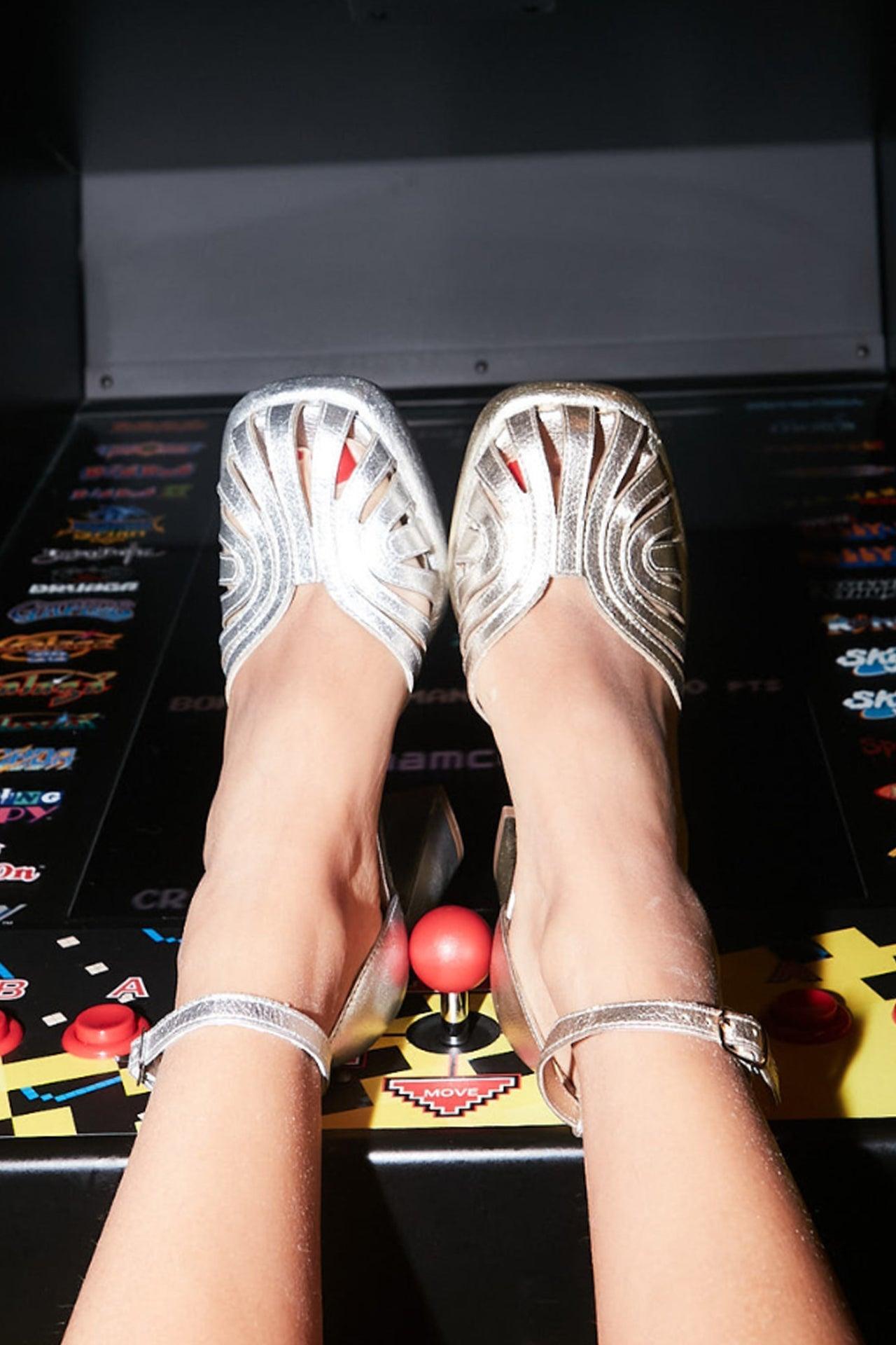 Karmel Retro Platform Heels Product Image