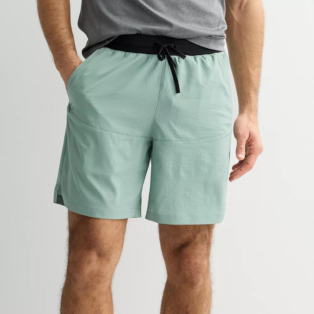 Men's Tek Gear 7-in. Lined Training Shorts, Size: XXL, Aspen Leaf Product Image