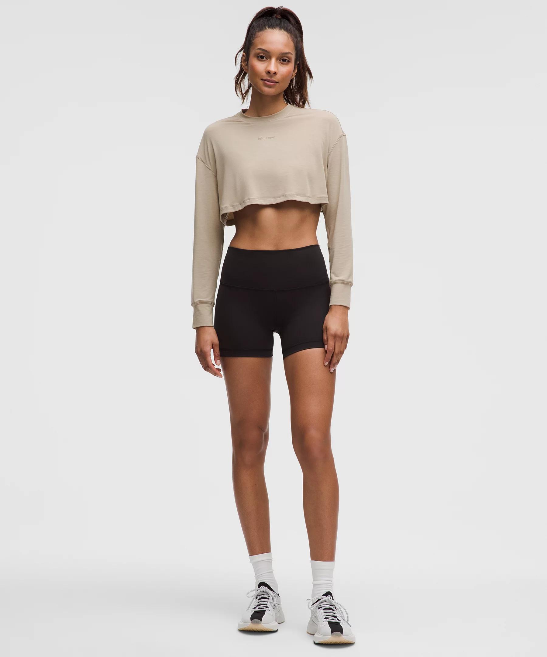 Jersey Training Super-Cropped Long-Sleeve Shirt Product Image