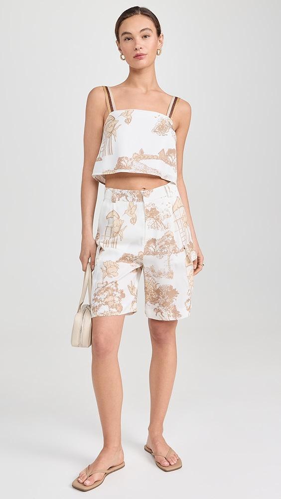 Las Sureñas Thailand Bermuda Shorts | Shopbop Product Image