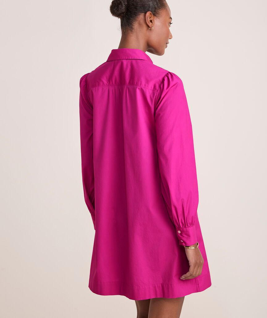 Poplin Popover Dress Product Image