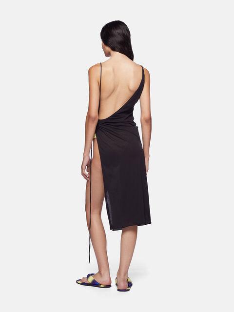 Black midi dress Product Image