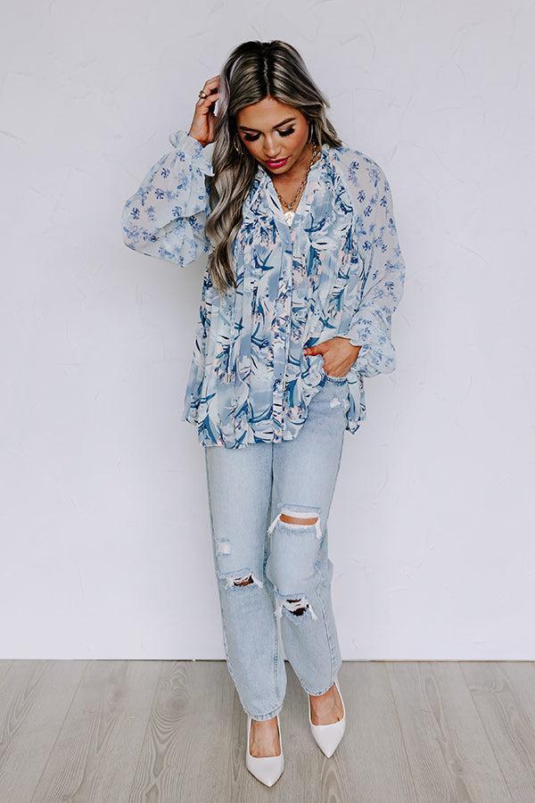 Seriously Sweet Chiffon Top Product Image