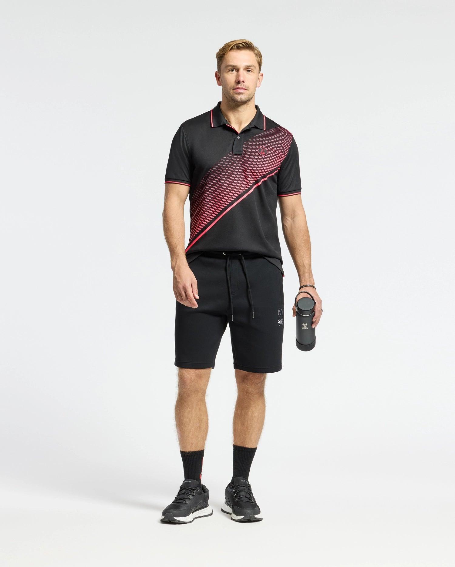 Mens Mack Sport Pique Polo 001 BLACK / S Product Image