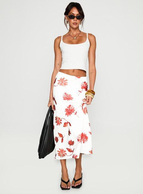 Sun Soaked Midi Skirt Multi Product Image