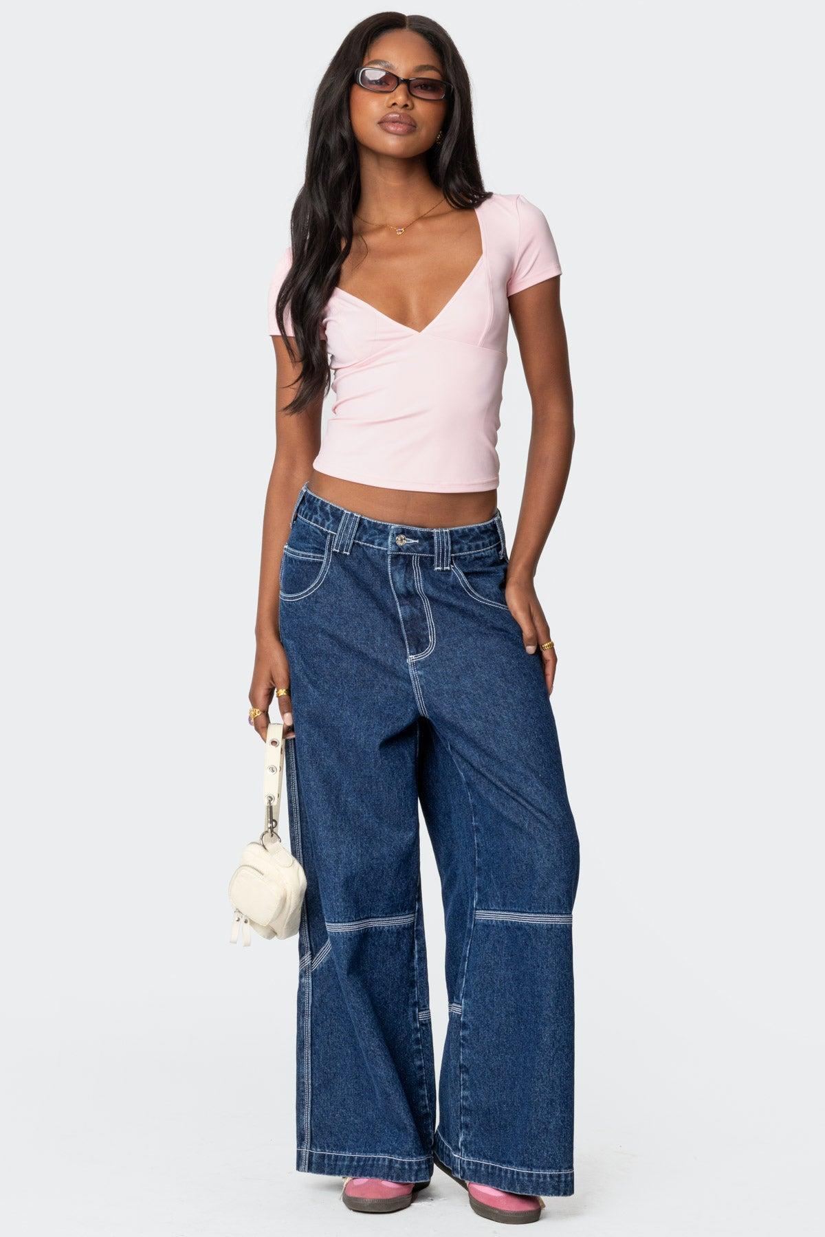 Katia V Neck Top Product Image