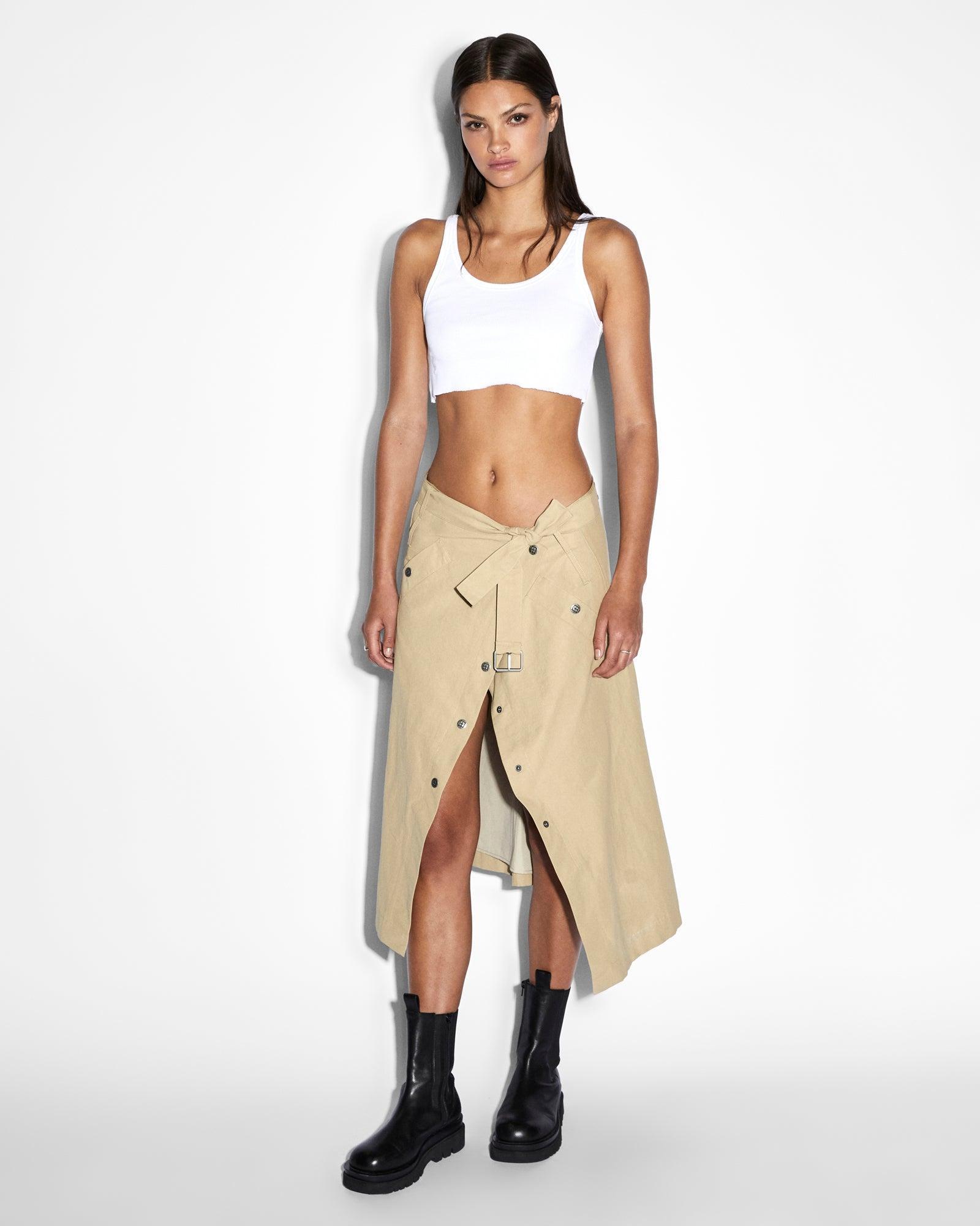INCOGNITO BIKER/TRENCH KHAKI Female Product Image