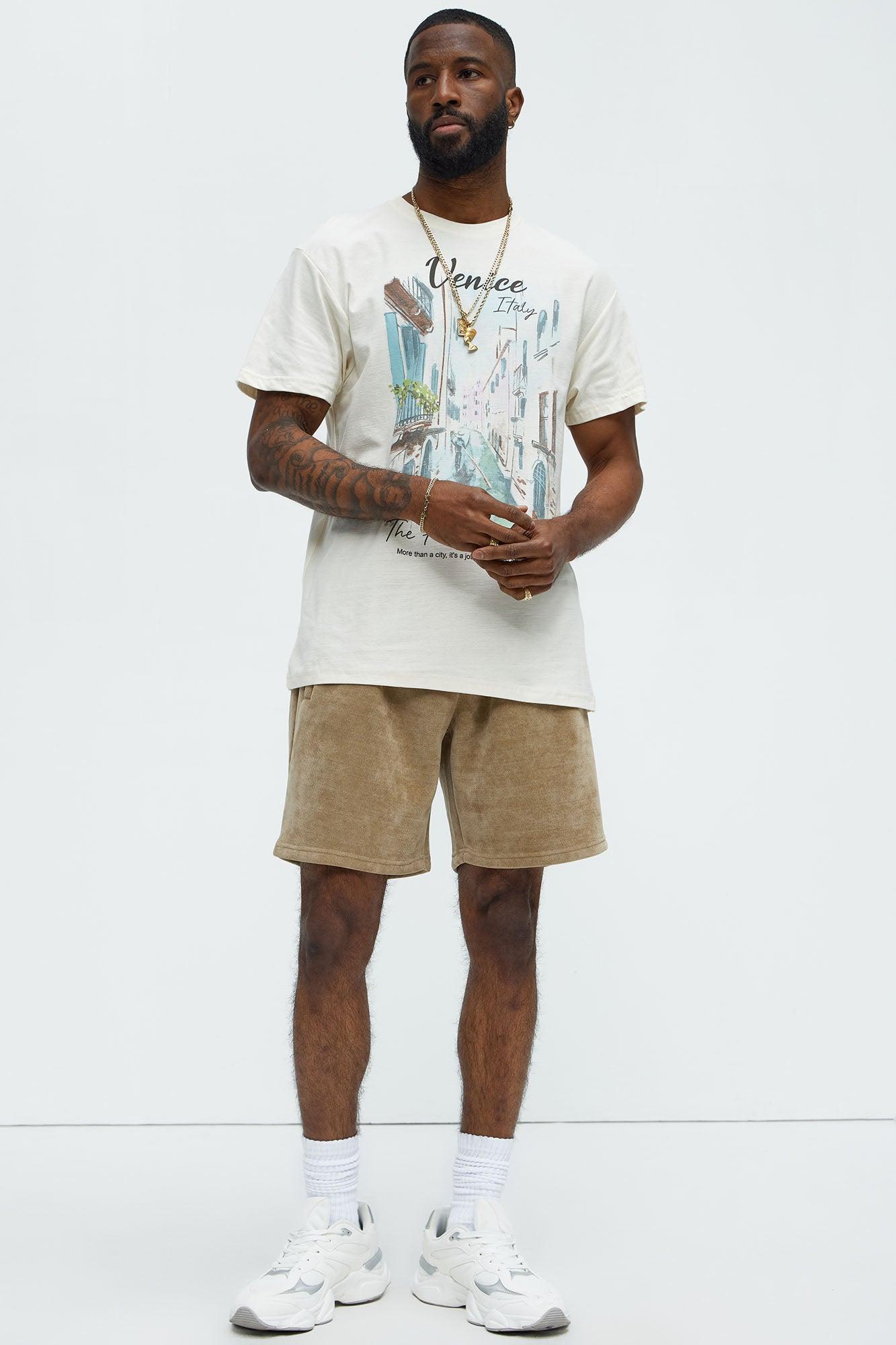 The Floating City Short Sleeve Tee - Natural Product Image
