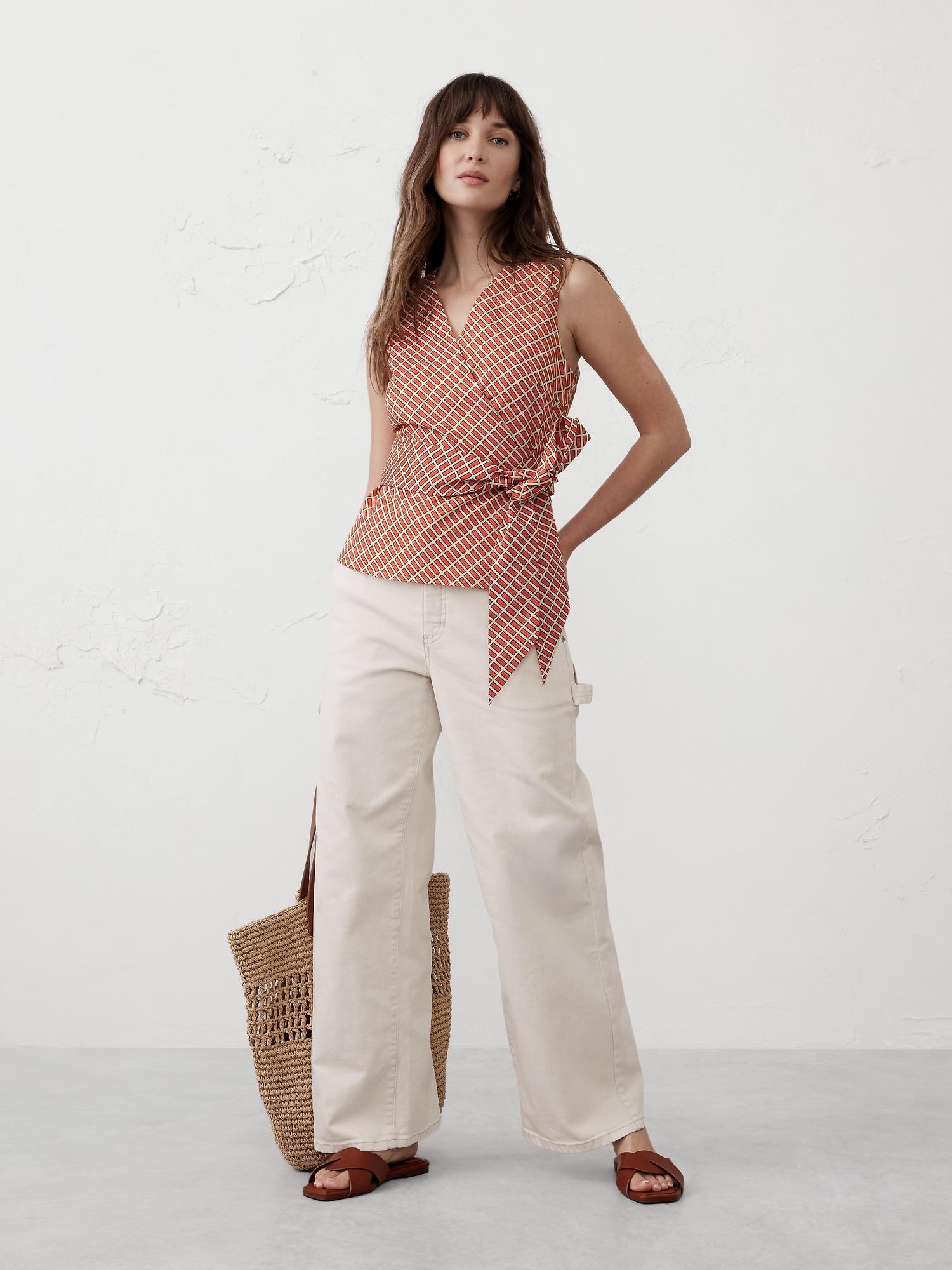 Wrapped Voile Top Product Image