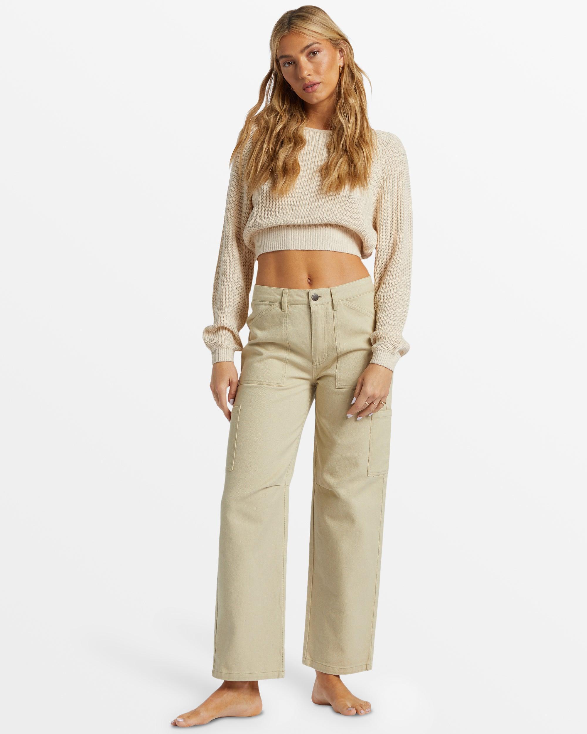 Leia Cargo Pants - Light Avocado Female Product Image