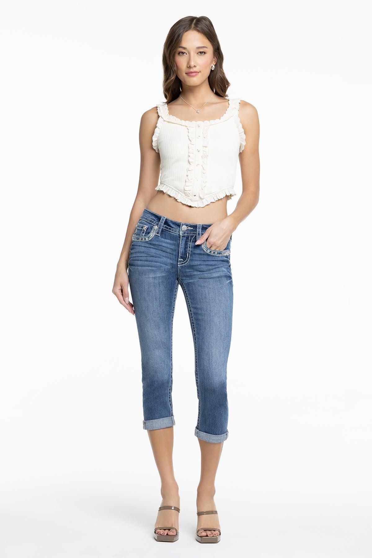 Aster Border Capri Product Image