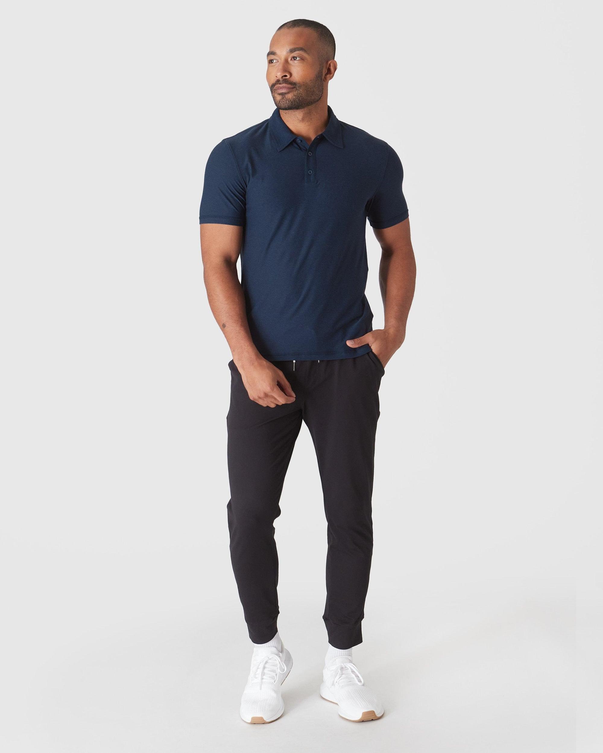 Dark Heather Cadet Active Polo 2.0 Product Image