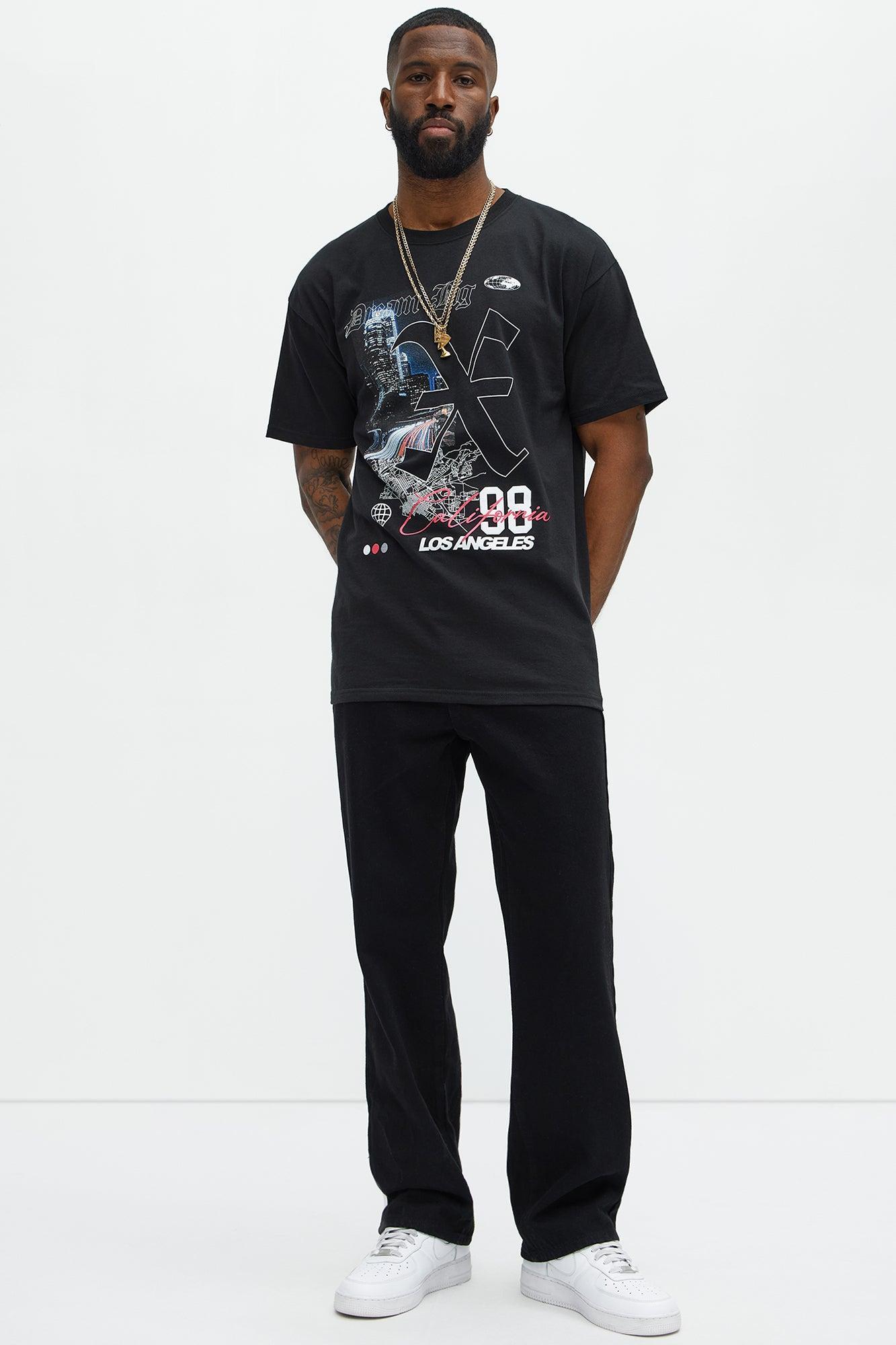 Dream Big LA Short Sleeve Tee - Black Product Image