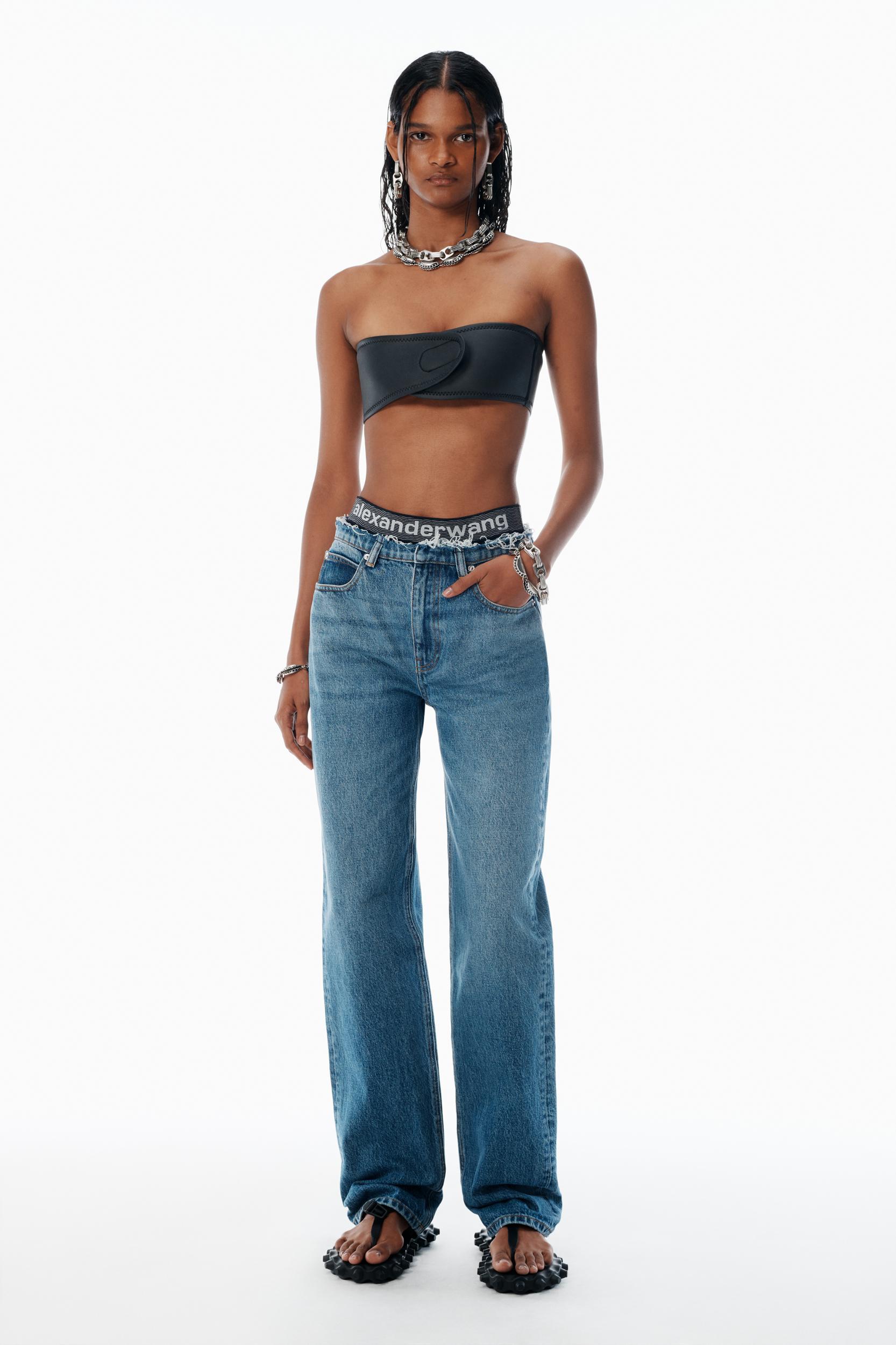 Indigo Pre-styled Ez Jeans Product Image
