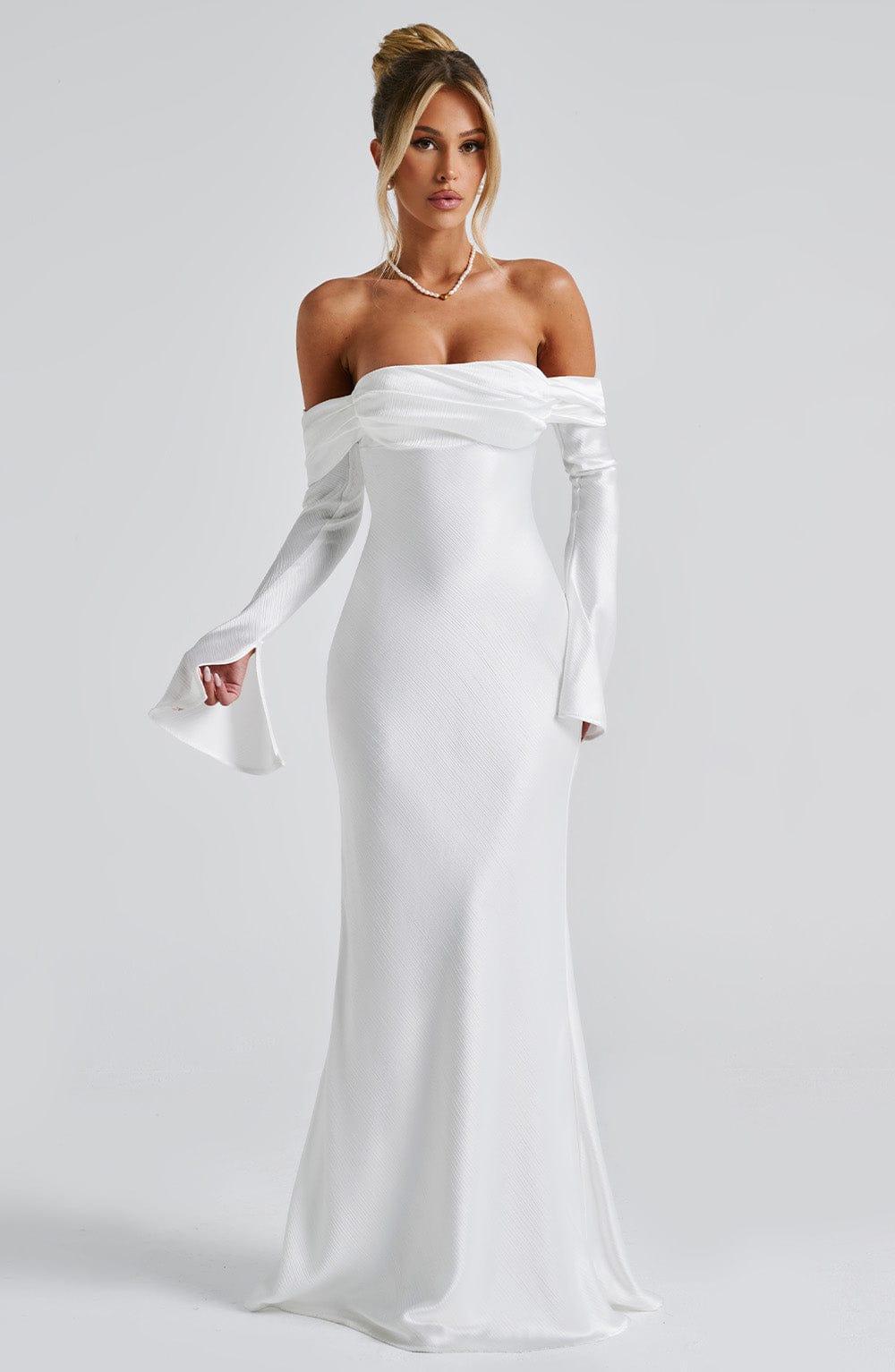 Selene Maxi Dress - Ivory Product Image