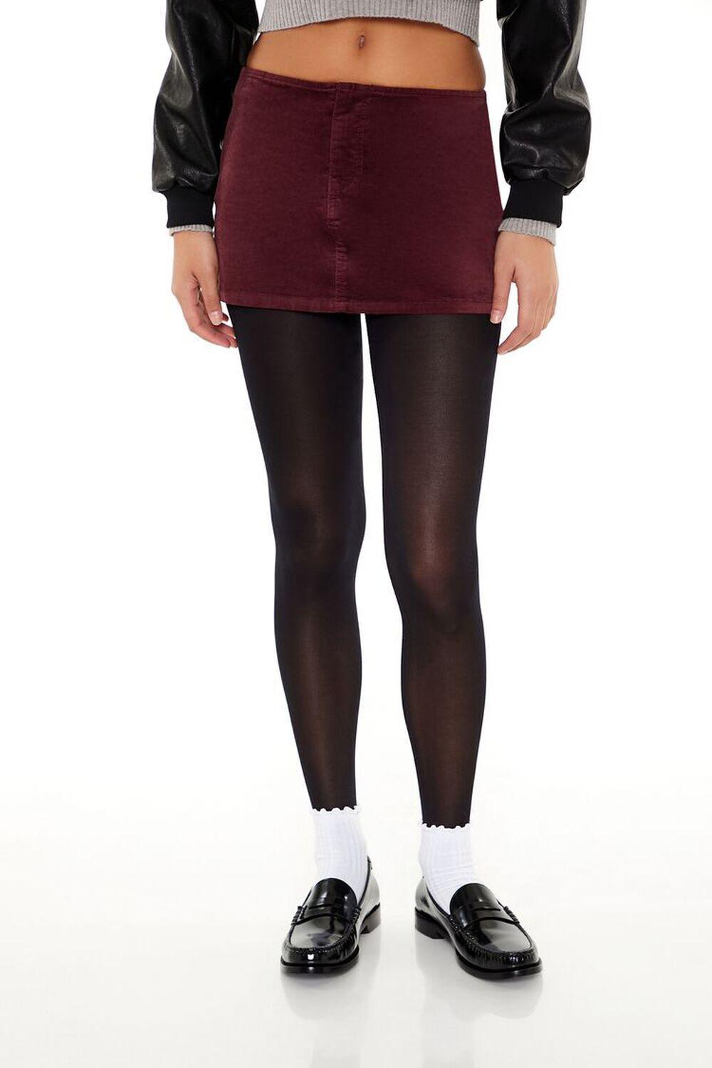 Velvet Mini Skirt | Forever 21 Product Image