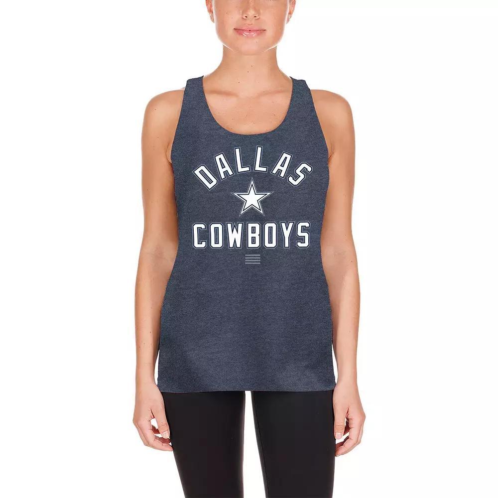 Women's New Era Navy Dallas Cowboys 2024 NFL Training Camp Tank Top,  Product Image