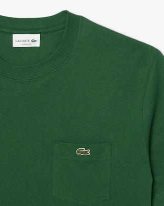 Cotton T-shirt with Breast Pocket Product Image